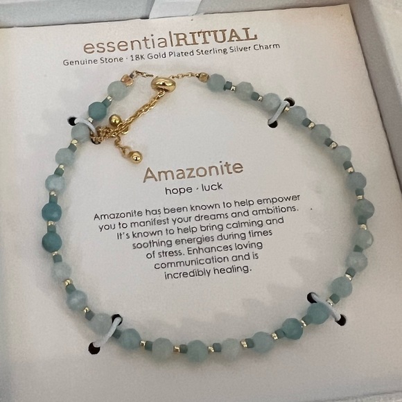 Essential Ritual Amazonite Bracelet - Picture 3 of 3